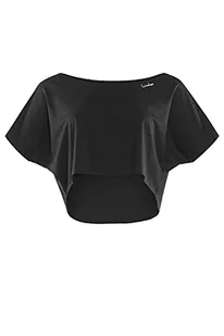 WINSHAPE WINSHAPE Krótkie damskie krótkie, super lekkie damskie funkcjonalny top Dt104 czarny czarny XL DT104 - Koszulki i topy damskie - miniaturka - grafika 1