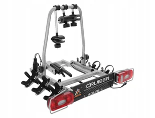 Bagażnik Rowerowy Na Hak Aguri Cruiser Ultimate 3 Rowery Uchylany - Bagażniki na rowery - miniaturka - grafika 1