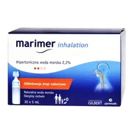 Przeziębienie i grypa - MARIMER Inhalation Hipertoniczna woda morska 9085309 - miniaturka - grafika 1
