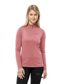 Koszulki i topy damskie - Jack Wolfskin Damska koszulka turystyczna Sky Thermal Hz W - miniaturka - grafika 1