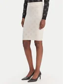 Spódnice - Guess Spódnica mini W6RD0O Z3JD2 Beżowy Regular Fit - miniaturka - grafika 1