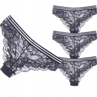 Majtki damskie - KOMPLET sexy MAJTKI figi KORONKOWE Orirose - miniaturka - grafika 1