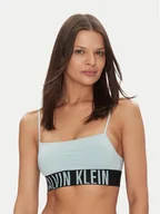 Koszulki sportowe damskie - Calvin Klein Underwear Biustonosz top 000QF7631E Niebieski - miniaturka - grafika 1