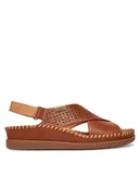 Sandały damskie - Pikolinos Sandały W8K-0848C1 Brązowy - miniaturka - grafika 1