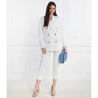 Spodnie damskie - Michael Kors Spodnie chino | Regular Fit | high rise - miniaturka - grafika 1