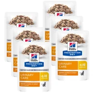 Mokra karma dla kotów - HILL'S PD Prescription Diet Feline c/d Multicare Chicken 85g saszetka - miniaturka - grafika 1