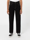 Spodnie damskie - jeans donna dickies ellendale - dk0a4xekrbk1 black - Dickies - miniaturka - grafika 1