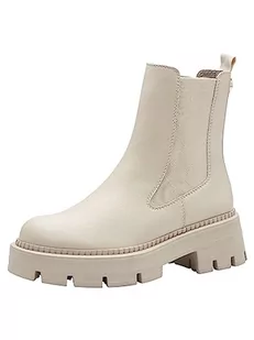 Tamaris Damskie kozaki 1-1-25408-41 Chelsea, beżowy, 36 EU - Kozaki damskie - miniaturka - grafika 1