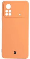 Etui i futerały do telefonów - Bizon Etui Case Silicone Xiaomi Poco X4 Pro 5G pomarańczowe BCSPOCOX4P5GOR - miniaturka - grafika 1