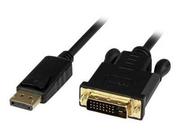 Kable - Gembird Kabel Displayport(M)->DVI-D(24+1) 1m CC-DPM-DVIM-1M - miniaturka - grafika 1