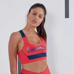 Top damski LABELLAMAFIA COLOR BLOCK TOP - Bielizna sportowa damska - miniaturka - grafika 1