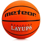 Koszykówka - METEOR Piłka do koszykówki LAYUP 6 / 07054 - miniaturka - grafika 1