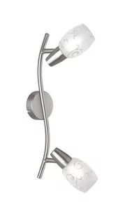 Trio RL Colmar R80022007 plafon lampa sufitowa 2x28W E14 nikiel mat / transparentny - Lampy sufitowe - miniaturka - grafika 3