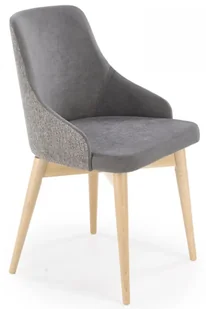 Szare tapicerowane welurowe krzesło obrotowe M7-N90 - Krzesła Szare tapicerowane welurowe krzesło obrotowe M7-N90 - Krzesła - miniaturka - grafika 1