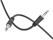 Kable - Kabel audio Jack 3.5 mm - ISY IAU-1015 1.5 m Czarny - miniaturka - grafika 1