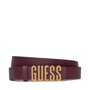 Pasek Damski Guess BW7848 P3425 Bordowy - Paski - miniaturka - grafika 1