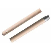 Inne artykuły do sprzątania - Drewniany kij jasny 120 cm z szerokim gwintem - miniaturka - grafika 1
