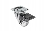 Meble modułowe i akcesoria - Kółko do mebli fi 35 obrotowe kółka z hamulcem gtv - miniaturka - grafika 1