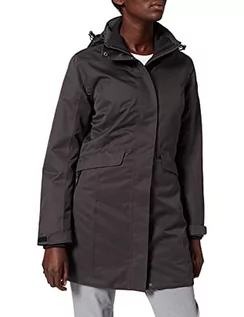 Płaszcze damskie - CMP F.lli Campagnolo Damska kurtka z watowanym płaszczem bez Pfc szary szary (grafitowy) XS 38Z2156 - grafika 1