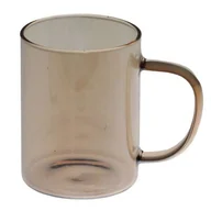 Kubki - Kubek szklany Diuna 430 ml odcień miodowy - miniaturka - grafika 1