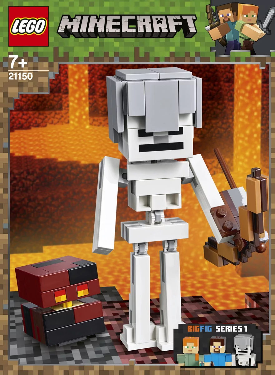 Lego Minecraft Skeleton Bigfig Minecraft 21150 LEGO Minecraft