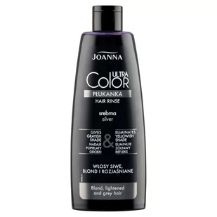 Joanna Ultra Color System Płukanka srebrna 150 ml - Farby do włosów i szampony koloryzujące - miniaturka - grafika 1