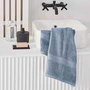 Ręczniki - Ręcznik 450 Gramów 100% Bawełny Frotte. 70X130Cm Denim - miniaturka - grafika 1