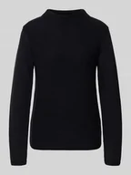 Swetry damskie - Sweter z dzianiny o kroju regular fit z czystej bawełny - miniaturka - grafika 1
