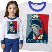 Piżamy dla dziewczynek - Piżama dziecięca Ciasteczkowy Potwór Ciasteczka 86/92 - VoloDonum - miniaturka - grafika 1
