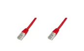 Patchcordy - Digitus DK-1512-300/R kabel sieciowy Czerwony 30 m Cat5e U/UTP (UTP) - miniaturka - grafika 1