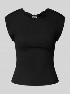 T-shirt z okrągłym dekoltem model ‘ALEXIS’ - Koszulki i topy damskie - miniaturka - grafika 1