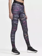 Spodnie sportowe damskie - Craft Legginsy sportowe "Core" w kolorze antracytowym - miniaturka - grafika 1