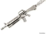 Wisiorki - WISIOREK KARABIN M16 oldschool military broń balistyczne (aj749) - miniaturka - grafika 1