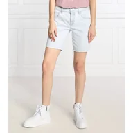 Spodnie sportowe damskie - GUESS Szorty BOYFRIEND Regular Fit - miniaturka - grafika 1