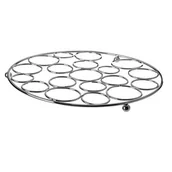 Pozostałe akcesoria kuchenne - Podkładka pod garnek srebrna - miniaturka - grafika 1