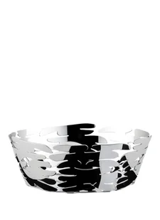 Alessi Koszyk Barket 18 cm srebrny BM10/18 - Pojemniki kuchenne - miniaturka - grafika 2