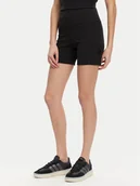 Spodenki damskie - adidas Kolarki ALL SZN Rib JJ1231 Czarny Slim Fit - miniaturka - grafika 1