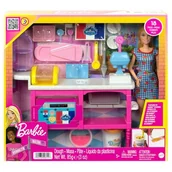Lalki dla dziewczynek - Lalka Barbie Ciastkarnia HJY19 - miniaturka - grafika 1
