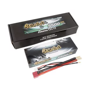 Akumulator Lipo Gens ace 5500mAh 2S 7.4V 60C HardCase RC 10# car z T-plug - Akcesoria i części modelarskie - miniaturka - grafika 2