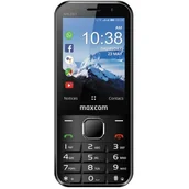 Telefony komórkowe - Maxcom MK281 Czarny - miniaturka - grafika 1