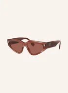 Okulary przeciwsłoneczne - Fendi Okulary Przeciwsłoneczne Fendi Roma fe40163u braun - miniaturka - grafika 1