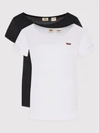 Koszulki i topy damskie - Levi's Komplet 2 t-shirtów Perfect 74856-0000 Kolorowy Slim Fit - miniaturka - grafika 1