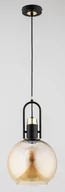 Lampy sufitowe - Movena lampa wisząca 1xE27 czarna/złota 61275 - miniaturka - grafika 1