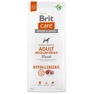 Sucha karma dla psów - Brit Care Dog Hypoallergenic Adult Medium Breed, jagnięcina i ryż - 12 kg - miniaturka - grafika 1