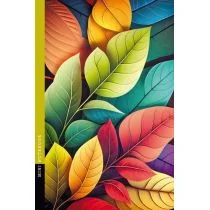Notatnik 105x165/48K kratka liście - Szkolne artykuły papiernicze - miniaturka - grafika 1