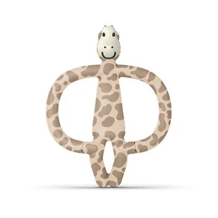 Matchstick Monkey Matchstick Monkey Animals Giraffe Gryzak Masujący ze szczoteczką - Gryzaki dla dzieci Matchstick Monkey Matchstick Monkey Animals Giraffe Gryzak Masujący ze szczoteczką - Gryzaki dla dzieci - miniaturka - grafika 1