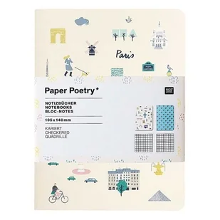 2 notesy w kratkę A6 - Podróże po świecie - Notesy i bloczki - miniaturka - grafika 1