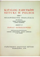 Książki o kulturze i sztuce - Katalog zabytków sztuki w Polsce tom V zeszyt 17 - miniaturka - grafika 1