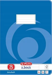 Herlitz Zeszyt X.Book A4/16 Kartek Lin.25 Fsc - Zeszyty szkolne - miniaturka - grafika 1