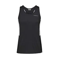 Koszulki i topy damskie - Head Club Tank Top G dziewczęce T-shirty czarny czarny 164 816469-BK 164 - miniaturka - grafika 1